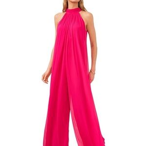 Hot pink Vince Camuto jumpsuit